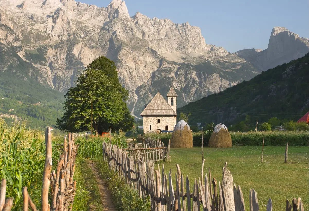 Little Explorers in the Albanian Alps